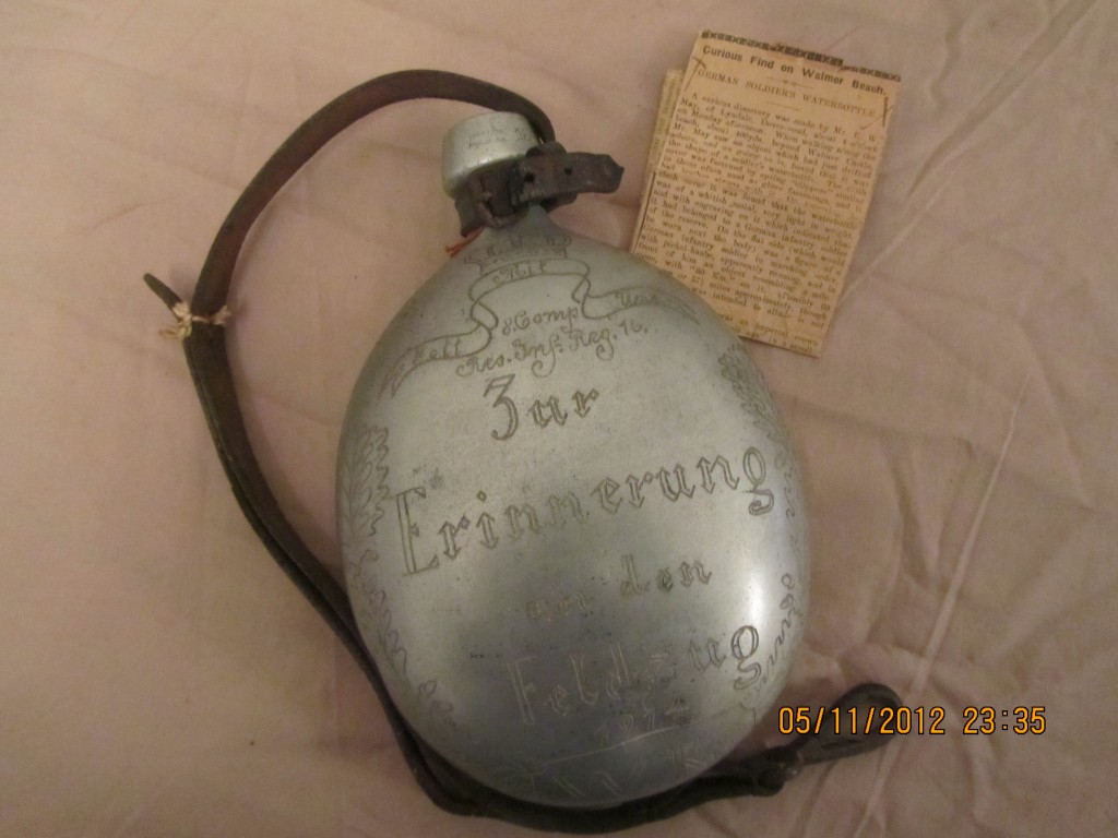 German Soldiers Water Bottle German Soldiers Water Bottle