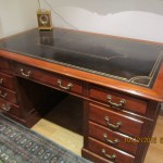 Victorian Mahogany Partner Desk In Pinner Valuation For Probate